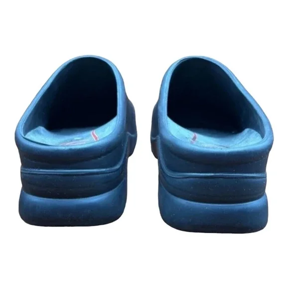 Klogs Womens Mules Shoes Black Slip On Flat Heel Work Comfort 8 - Picture 5 of 9